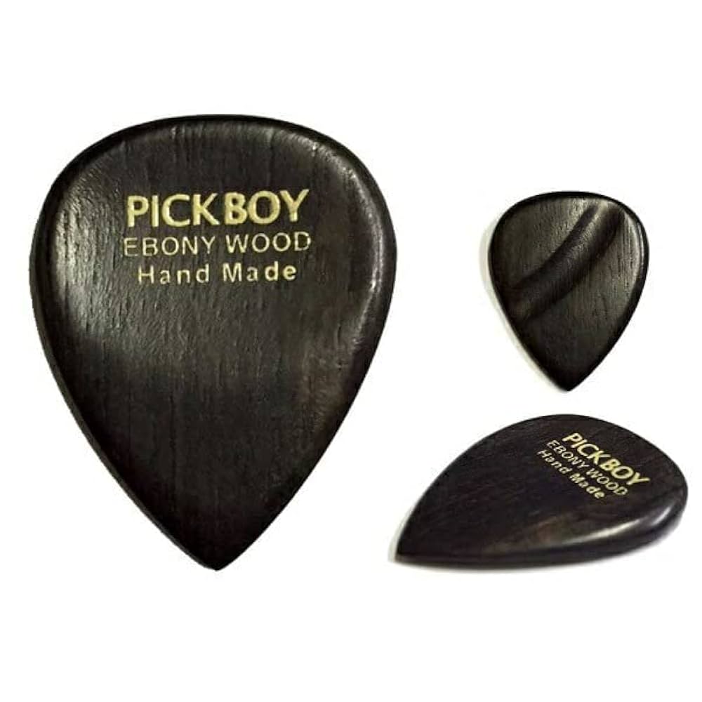 Amazon | 【3枚セット】PICKBOY ピックボーイ GP-EB/1 EBONY